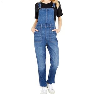 NWT Madewell Stovepipe Overalls in Cosman Wash
